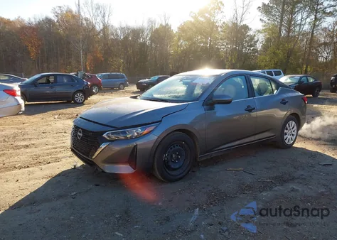 2025 Nissan Sentra S from USA, damaged, VIN 3N1AB8BV4SY311836